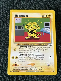 Electabuzz Black Star Promo 46 - Mint/Near Mint - Pokemon Trading Card Game - Image 1