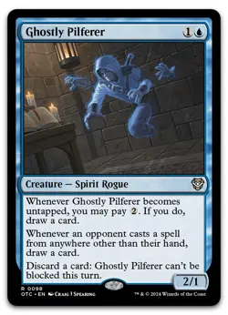 Ghostly Pilferer #98 (NM) Thunder Junction OTC Magic MTG - Image 1