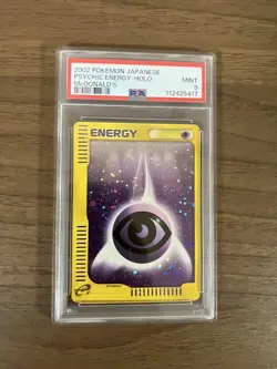 PSA9 Super Energy Holo Pokemon Card - McDonald's E-Card - Image 1
