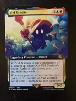 MTG Final Fantasy English Vivi Ornitier Extended Art 0514 Non-Foil - Image 1