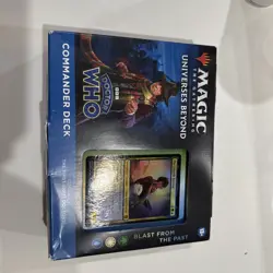 SEE PIC MTG Magic The Gathering Doctor Who Commander Deck Blast From The Past 195166228815 - Image 1