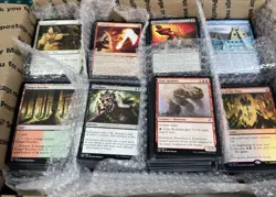 Bulk lot of Commons, Uncommons and Rares from Time Spiral Remastered MTG 12lbs - Image 1
