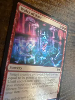 x1 Waltz of Rage DSK Duskmourn MTG 165 FOIL RARE M/NM Holo MTG Card - Image 2