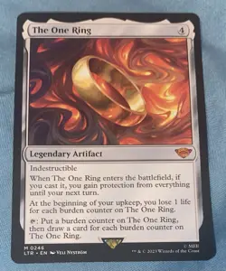 NM The One Ring Mythic 0246 LOTR Middle-Earth Near Mint MTG Magic the Gathering - Image 1