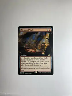 MTG Edge of Eternities - Memorial Vault 0336 Non Foil (Extended Art) - Image 1