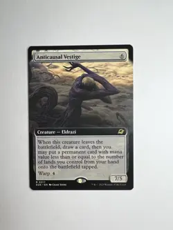 MTG Edge Of Eternities - Anticausal Vestige 0317 Non Foil Rare (Extended Art) - Image 1
