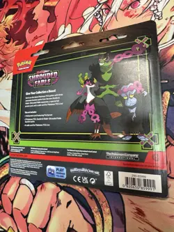 Pokemon Cards - S&V Shrouded Fable - PECHARUNT BLISTER PACK (3 Boosters & Promo) - Image 5