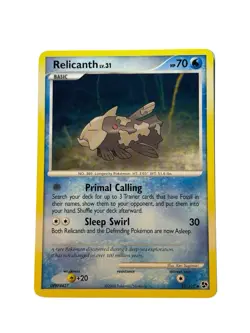 Pokemon Relicanth (51/112) Great Encounters LP - Image 1