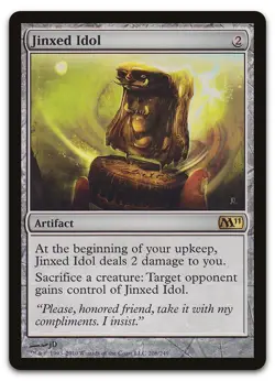 Jinxed Idol #208 (LP) Magic 2011 M11 Magic MTG - Image 1