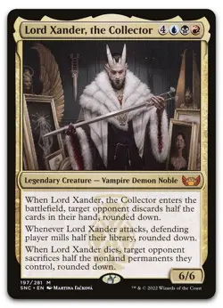 Lord Xander, the Collector #197 (NM) Streets New Capenna SNC Magic MTG - Image 1
