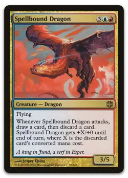 Spellbound Dragon #90 (LP) Alara Reborn ARB Magic MTG - Image 1