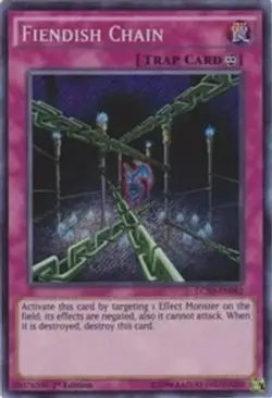 YUGIOH Fiendish Chain 1st Edition Legendary Collection 5D's NM/M - Image 1