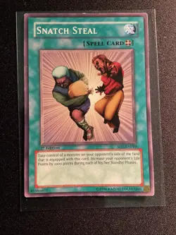 Yugioh Snatch Steal SD1-EN010 Structure Deck Dragon's Roar 1st Edition MP - Image 1