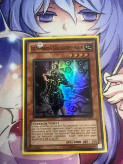 LEGENDARY SIX SAMURAI - KIZAN FRENCH SUPER STOR-EN020 FR020 LIGHT PLAY YUGIOH - Image 1