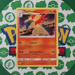 Typhlosion SM185 Black Star Promo Holo NM Pokemon Card English - Image 1