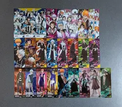 Bleach/Card Gum 7 Hologram Plastic Card/Total 25 Types Full Comp - Image 1