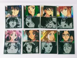Okusaku Trading Cards All Female Characters Scream 8-Card Full Comp - Image 1