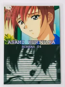 Okusaku Trading Cards All Female Characters Scream 8-Card Full Comp - Image 4