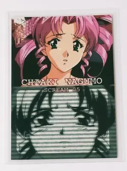 Okusaku Trading Cards All Female Characters Scream 8-Card Full Comp - Image 5