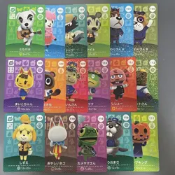 Animal Crossing:Horizons Amiibo 1St Edition 5Th Sp Card Full Complete Set - Image 3