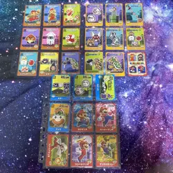 Top Confectionery Super Mario Cards 50 Full Comp Trading Card Collection - Image 1