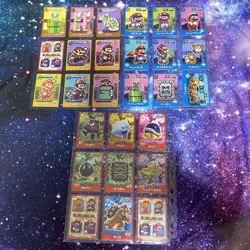Top Confectionery Super Mario Cards 50 Full Comp Trading Card Collection - Image 2