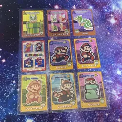 Top Confectionery Super Mario Cards 50 Full Comp Trading Card Collection - Image 5