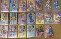 Magical Tsuka Precure Glitter Card Gummy 20 Types Full Complete Set - Image 1