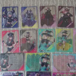 21 Types Of Full Comp Hololive Holox 7-Eleven Trading Card Clear - Image 2