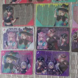 21 Types Of Full Comp Hololive Holox 7-Eleven Trading Card Clear - Image 4