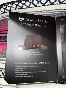 Magic The Gathering MTG Mythic Edition Exclusive 4Pocket Zippered Pro Binder NEW - Image 3