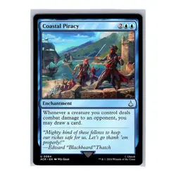 Coastal Piracy Regular Uncommon MTG 2024 Universes Beyond: Assassin's Creed - Image 1