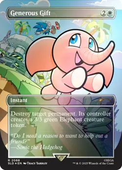 PSL MTG Secret Lair Card Sonic Chasing Adventure English version Foil Edition - Image 4