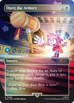 PSL MTG Secret Lair Card Sonic Chasing Adventure English version Foil Edition - Image 5