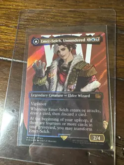 Emet-Selch, Unsundered Borderless Surge Foil - Mythic - Final Fantasy MTG - Image 1