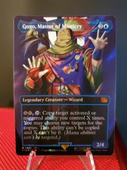 Gogo, Master of Mimicry (Borderless) (Surge Foil) Mtg Final Fantasy - Image 1