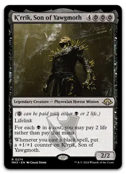 K'rrik, Son of Yawgmoth #274 (LP) Modern Horizons 3 MH3 Magic MTG - Image 1