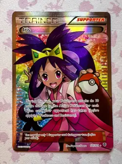 Pokemon TCG Iris 101/101 Full Art Ultra Rare Plasma Blast 2013 RARE VLP / NM- - Image 1