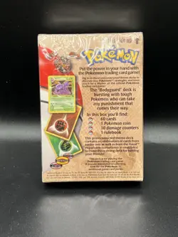 Pokemon Fossil BodyGuard Theme Deck 1999 Factory Sealed Brand New Vintage - Image 2