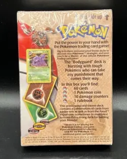 Pokemon Fossil BodyGuard Theme Deck 1999 Factory Sealed Brand New Vintage - Image 2