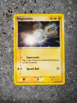 Pokemon TCG Cards Magnemite 68/112 FireRed & LeafGreen FRLG NM - Image 3