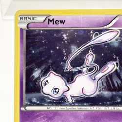 Mew XY192 Black Star Promo Pokemon Card Swirl Lightly Played LP - Image 2
