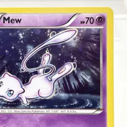 Mew XY192 Black Star Promo Pokemon Card Swirl Lightly Played LP - Image 3
