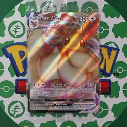 Eevee VMAX SWSH087 Black Star Promo Holo SEALED Pokemon TCG English Card - Image 1