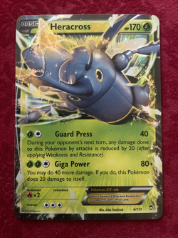 Pokemon TCG Hercross EX Ultra Rare 4/111, XY Furious Fists (LP) - Image 1