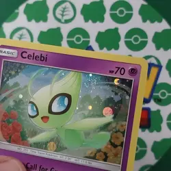 Celebi SM224 Black Star Promo Holo NM Pokemon TCG English Card - Image 3