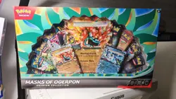 Pokemon TCG Masks of Ogerpon Premium Collection Box Sealed New - Image 1