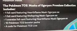 Pokemon TCG Masks of Ogerpon Premium Collection Box Sealed New - Image 3