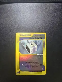 Pokemon Metal Cube 01 129/147 Aquapolis Reverse Holo NM - Image 1