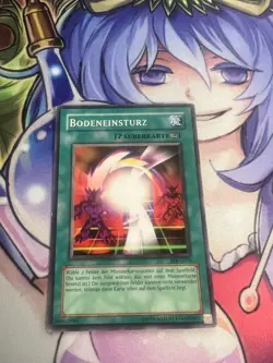 GROUND COLLAPSE COMMON GERMAN PSV-070 G070 LIGHT PLAY YUGIOH - Image 1